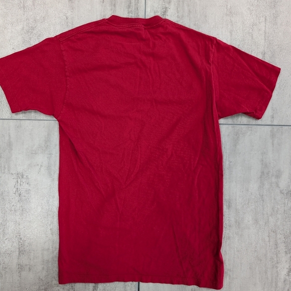 Vintage TownCraft JCPenny Blank Red Pocket Single Stitch T Shirt Size Medium - Picture 7 of 7
